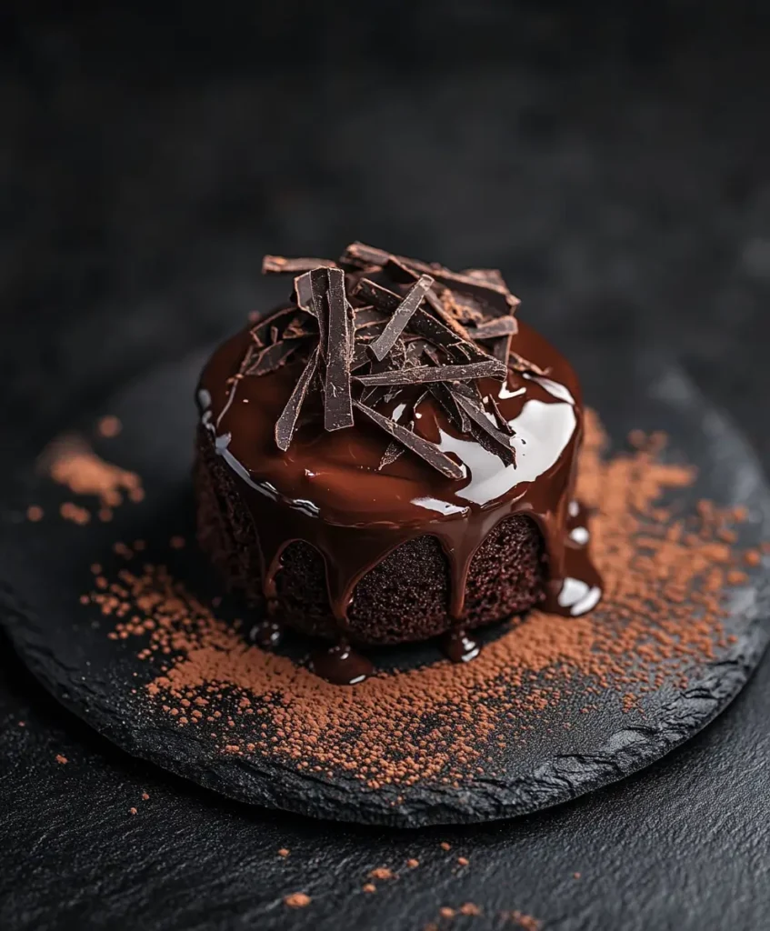 Decadent Mini Chocolate Cake