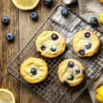 Bake these soft, chewy lemon blueberry cookies bursting with sweet and tart flavors. Easy, no-chill recipe for any occasion.