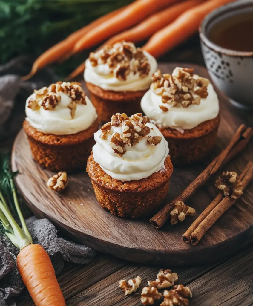 Mini Carrot Cakes