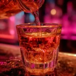 Vegas Bomb shot dropped into energy drink at a bar