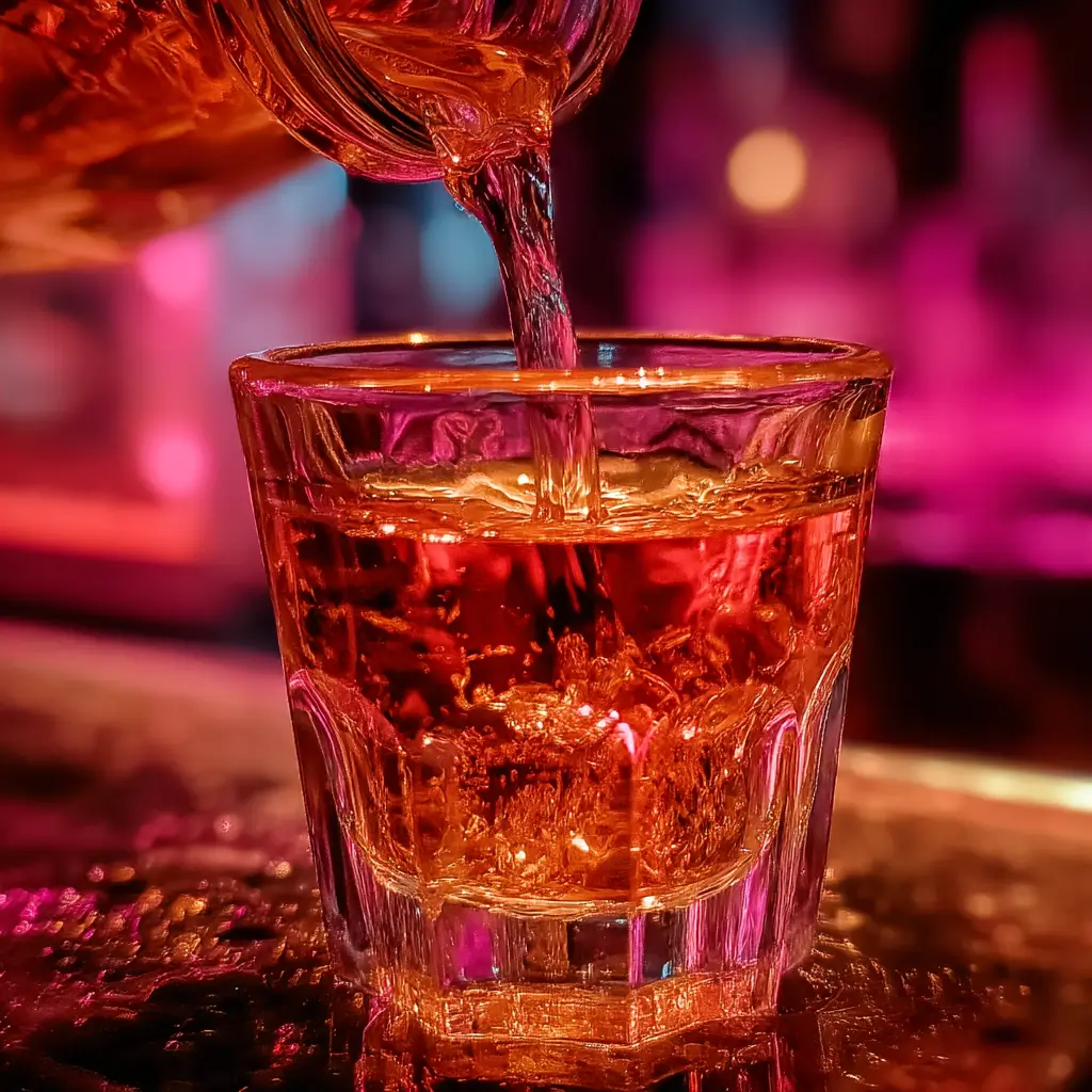 Vegas Bomb shot dropped into energy drink at a bar