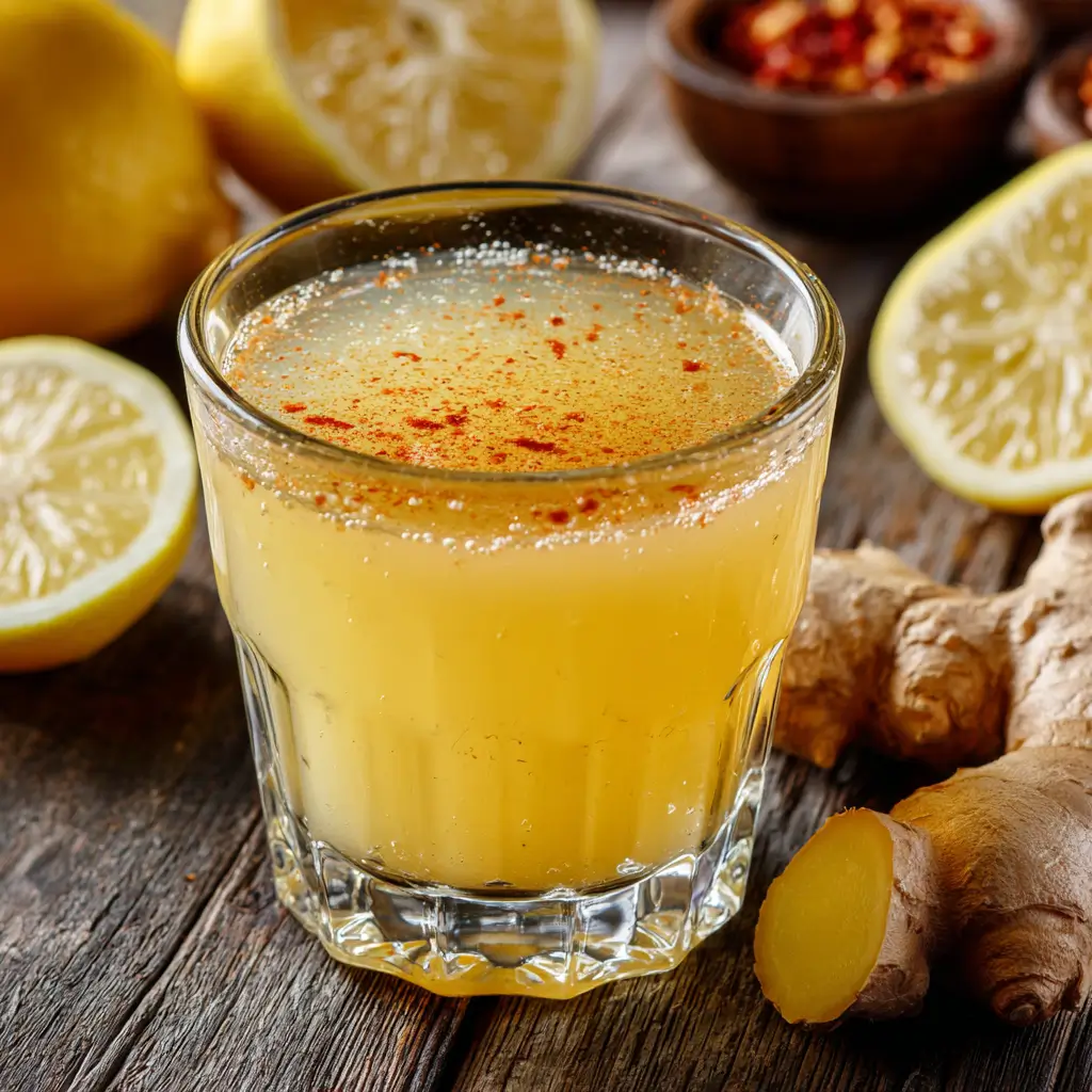 Brazilian Mounjaro Recipe with ginger and lemon