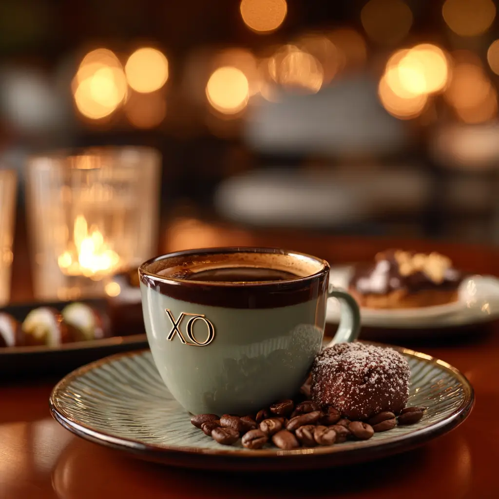 dessert pairing for drinks with Patron XO Cafe
