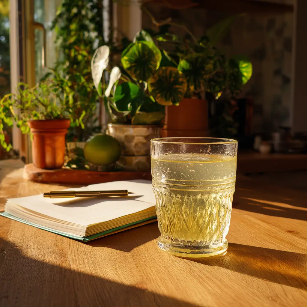 Morning routine with Brazilian Mounjaro drink
