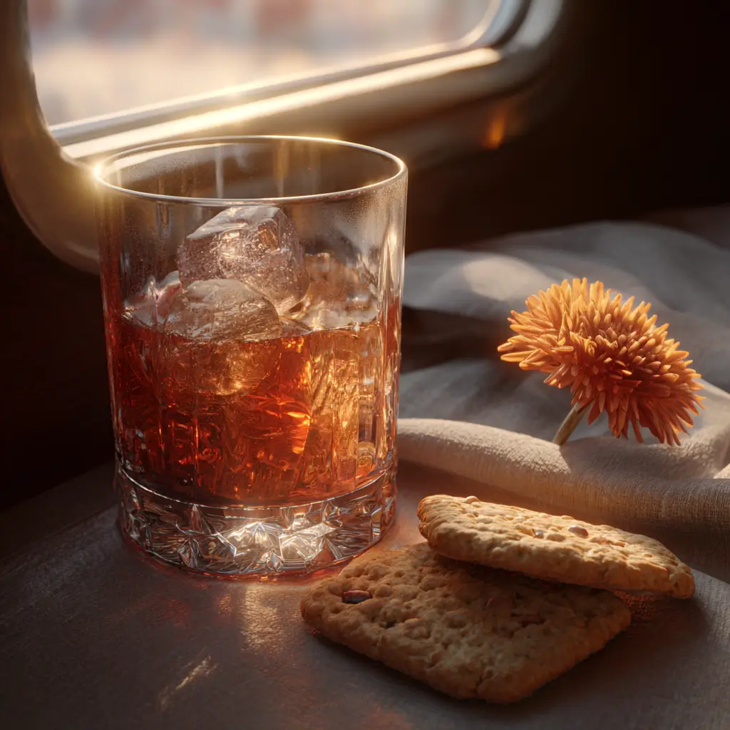 Smith and Wesson drink paired with chocolate dessert