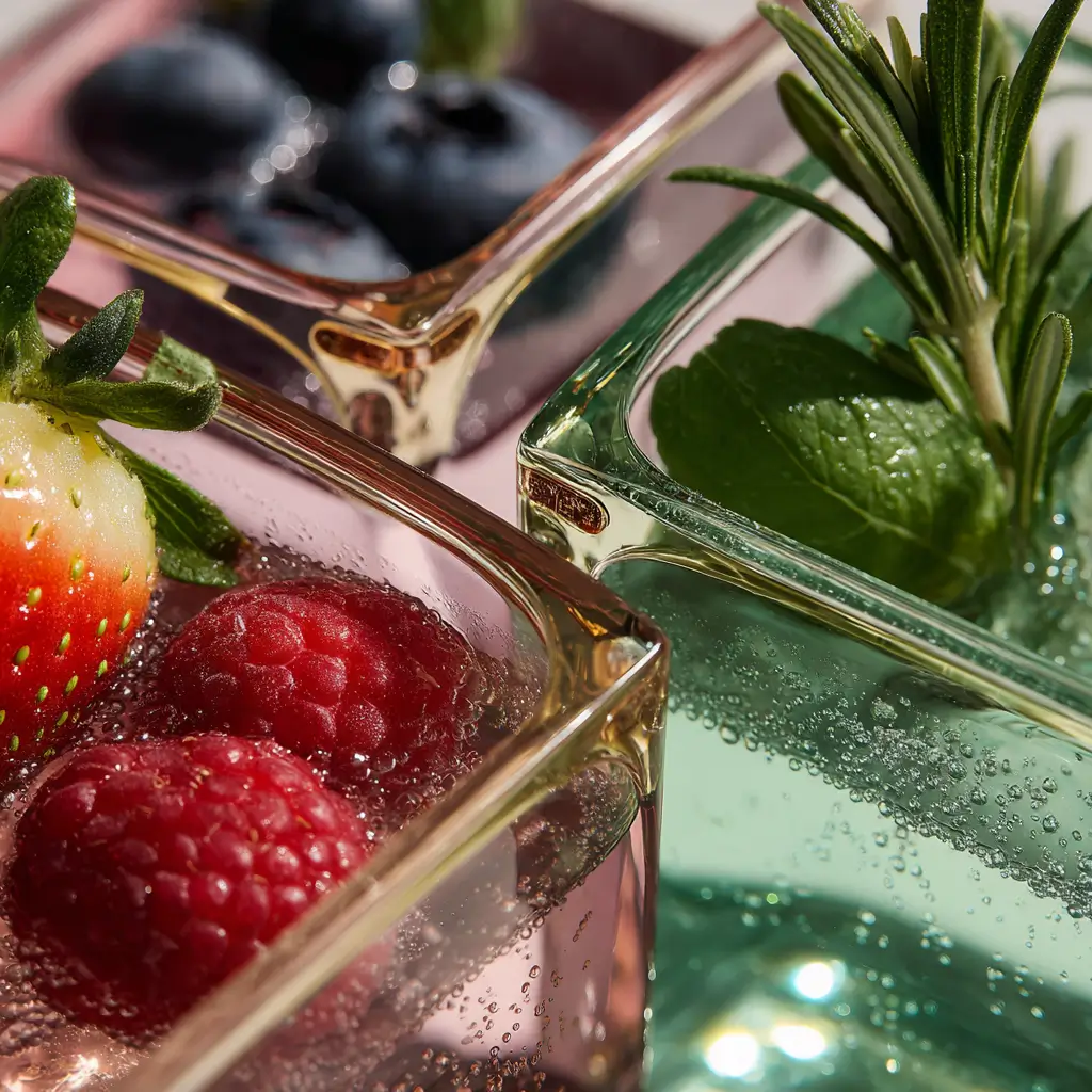 Sunjoy drink variations with herbs and fruit