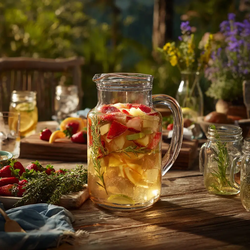 Party-sized Sunjoy drink pitcher