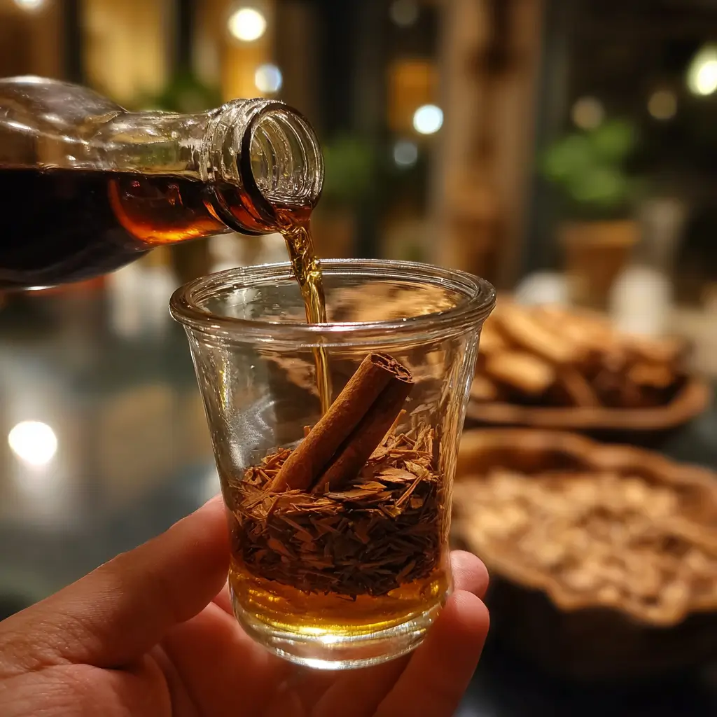 tasting mama jana herbal rum drink